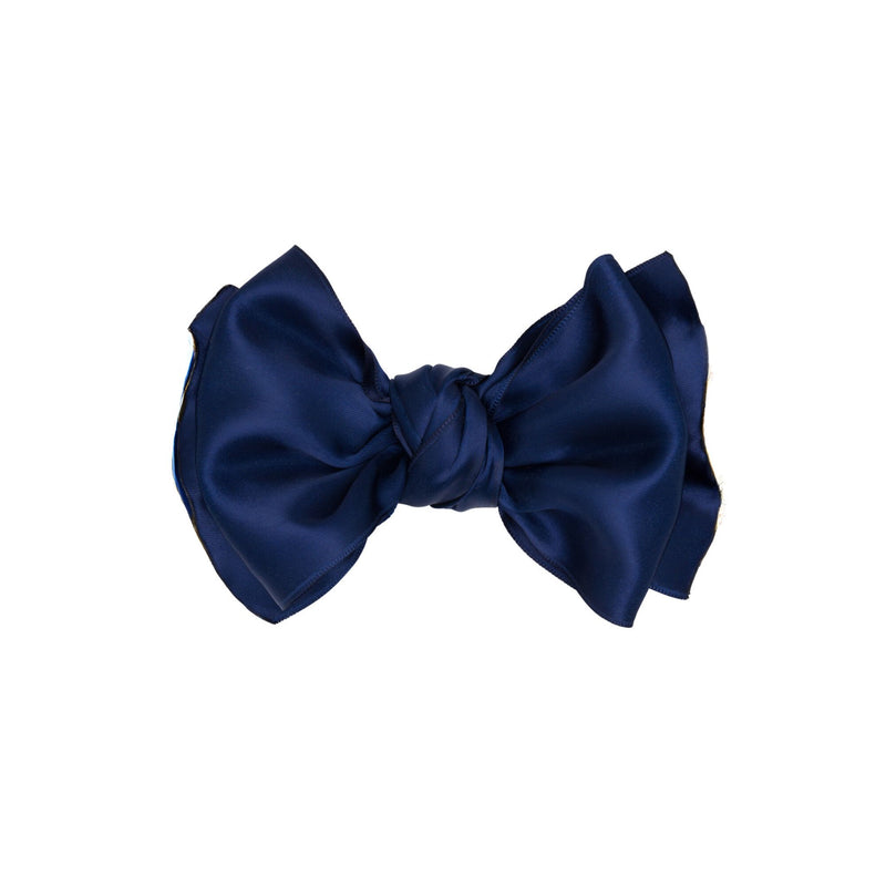 SATIN FAB® CLIP: navy