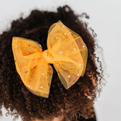 TULLE FAB® CLIP: orange moon