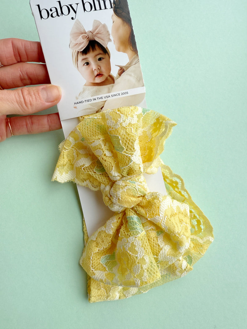 NEW! LACE FAB®: lemon floral