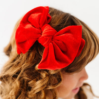 VELVET FAB® CLIP: cherry