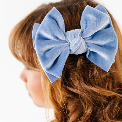 VELVET FAB® CLIP: french blue