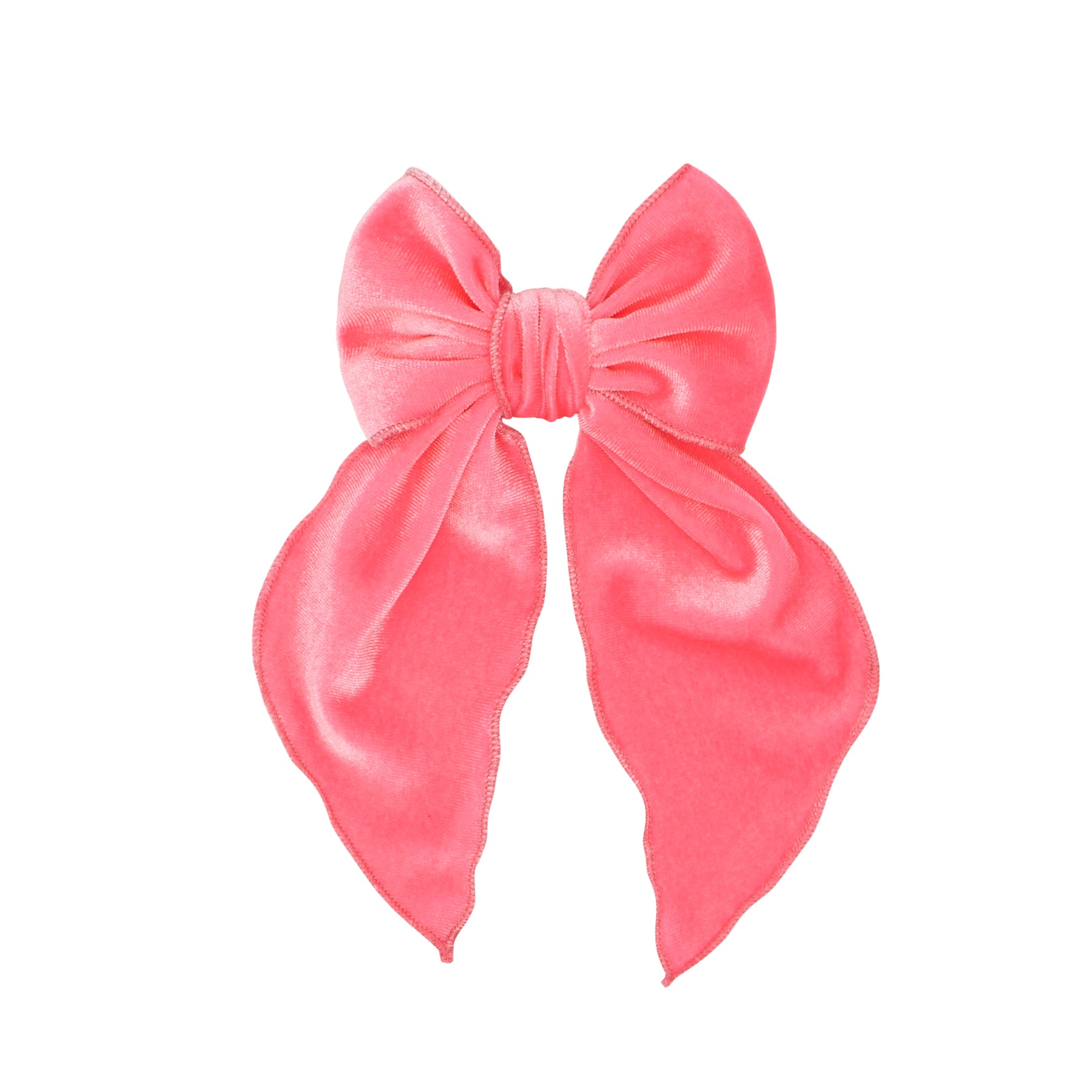 Baby Bling Bows Satin Belle Clip: Pink