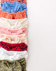 Soft Nylon/Spandex Dot Pattern Headband SHAB-BOW-LOUS One Size: beach dot-Baby Bling Bows