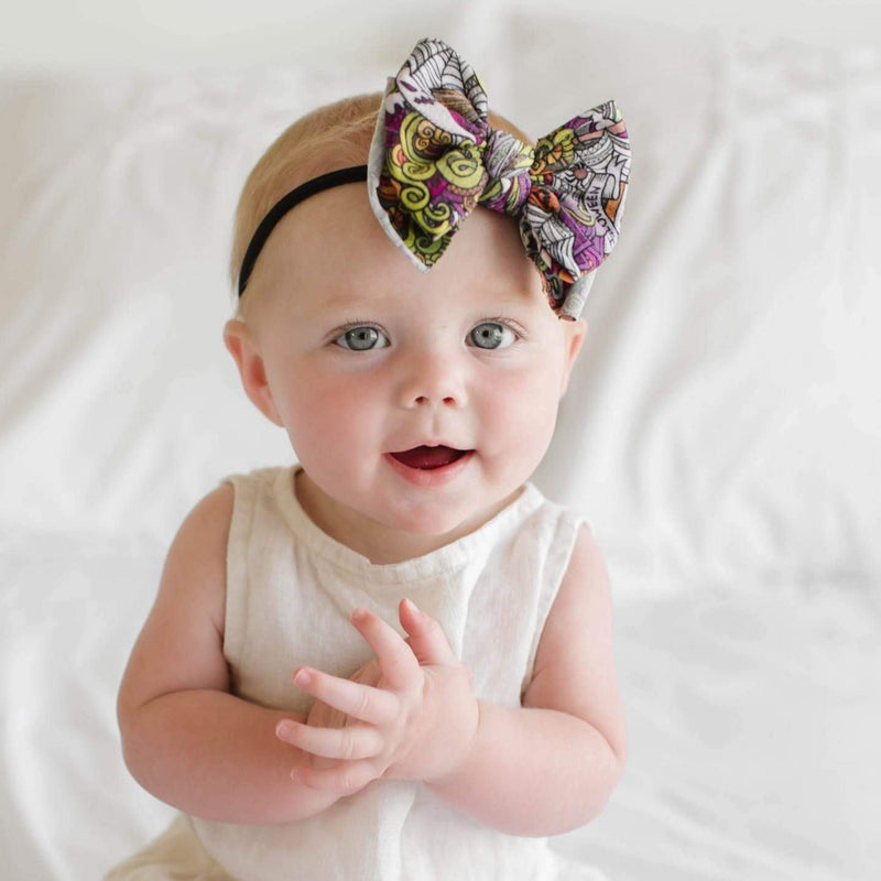 Baby fashion bling bows