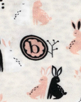 PRINTED REVERSE-A-BOW: bunny buddy