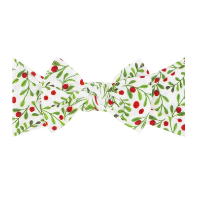 Soft Printed Nylon Headband One Size: holiday-Baby Bling Bows